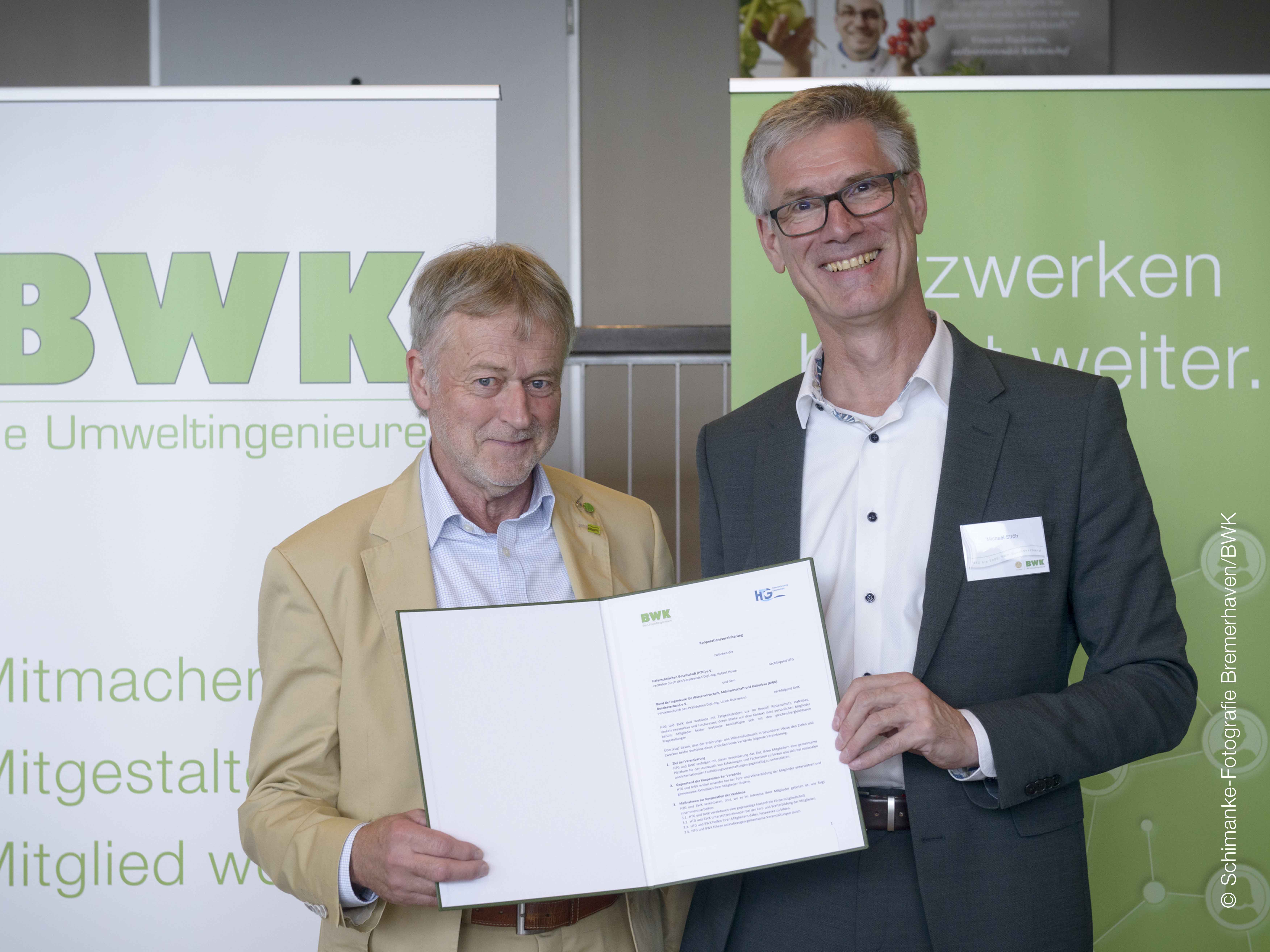 HTG und BWK schließen Kooperationsvereinbarung